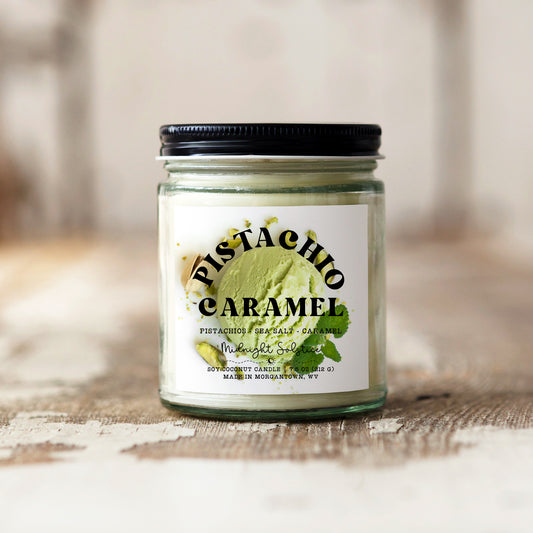 Jar Candle - Pistachio Caramel