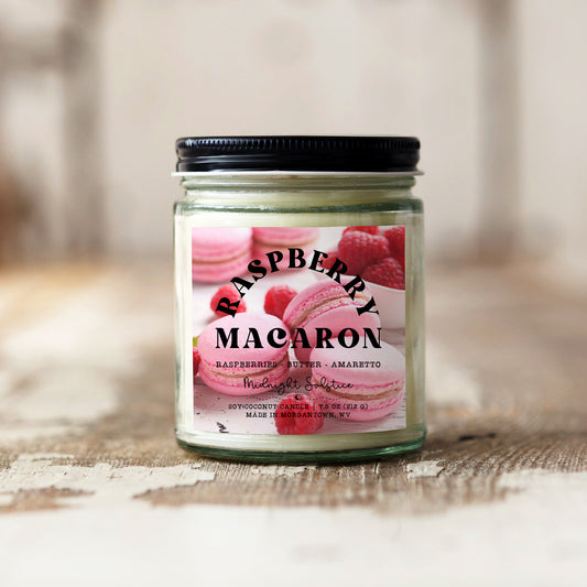Jar Candle - Raspberry Macaron