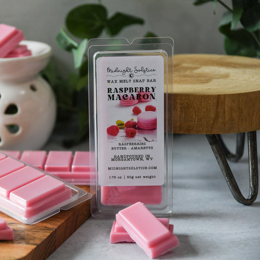 Raspberry Macaron - Wax Melt Snap Bar